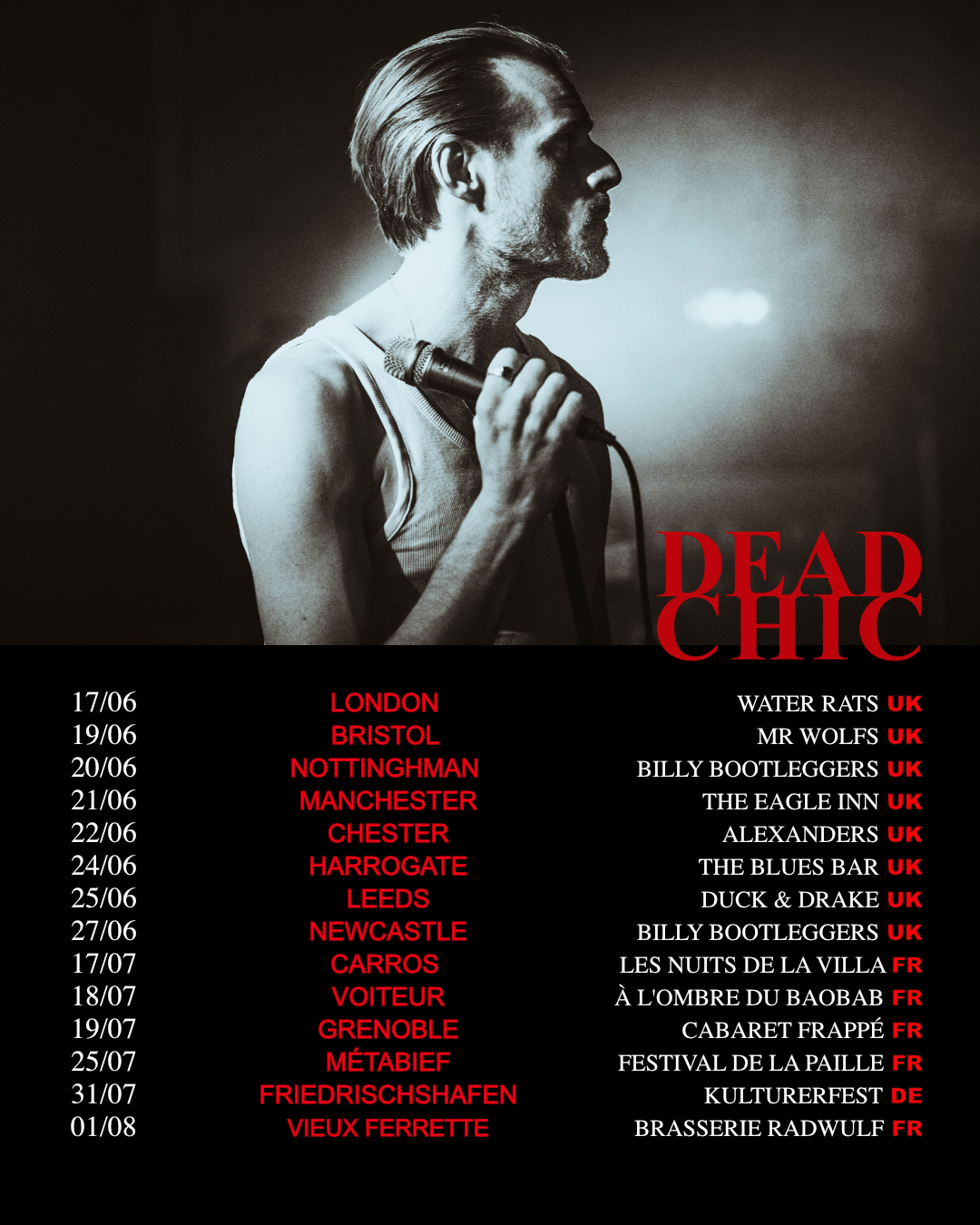Sanguine - DEAD CHIC Summer Tour