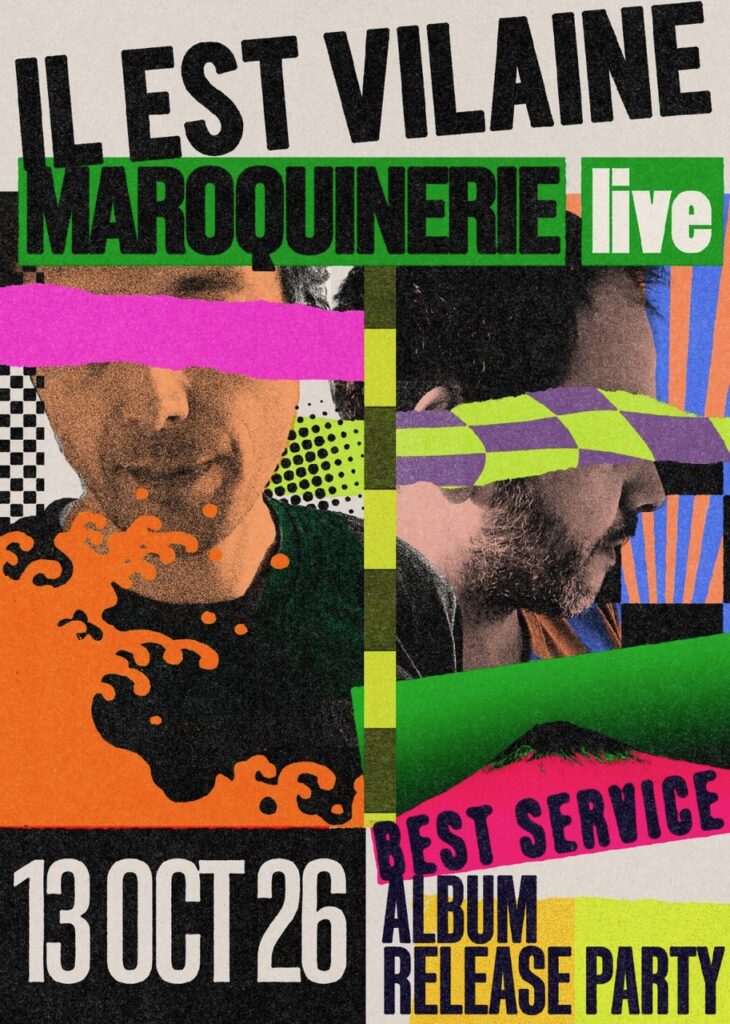 Release Party Il Est Vilaine 13/10/2026 bientôt SOLD OUT
