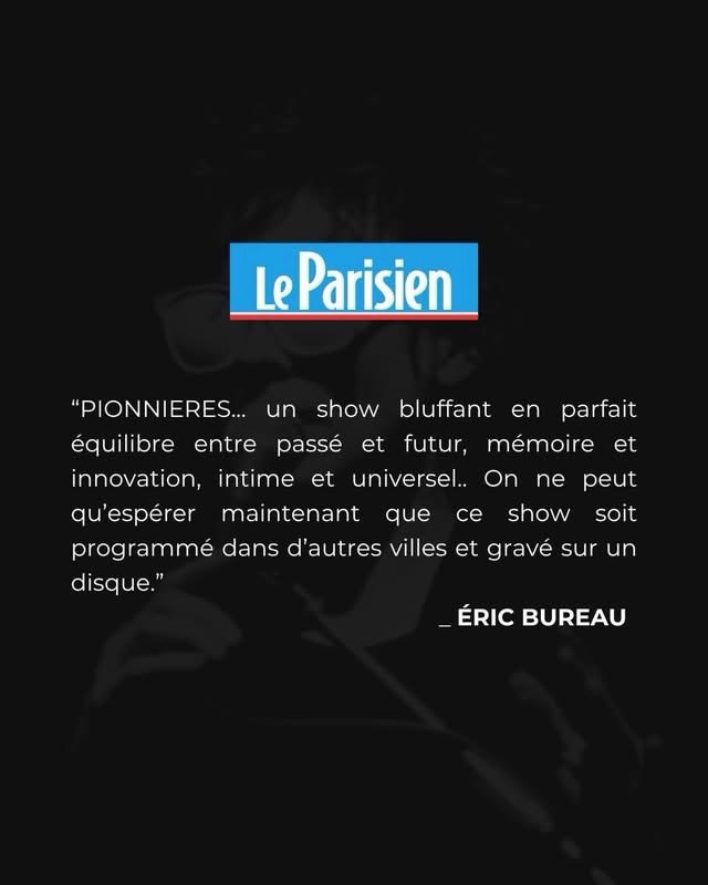 PIONNIÈRES des retours élogieux de la presse ✨